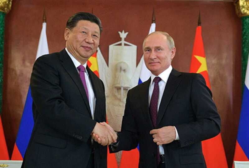 Си Цзиньпин и Путин начали переговоры в Кремле