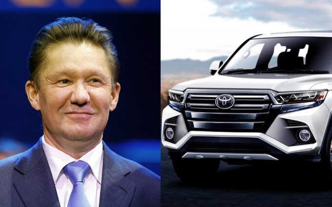 Компании «Газпрома» не жалеют денег на новые автомобили Toyota и Mercedes