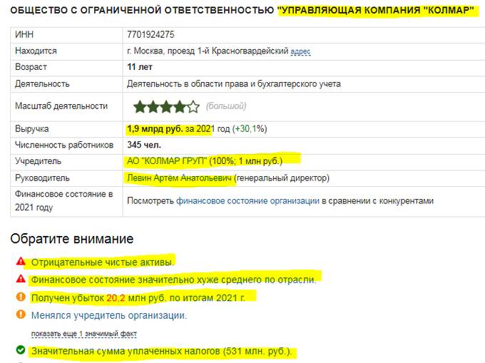 Цивилев через свою жену помог выкупить своего партнёра по бизнесу Федяева?