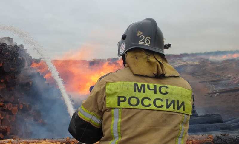 В Усть-Лабинске случился пожар в гостинице «Легенда»