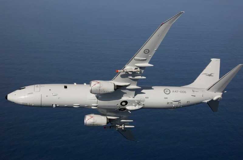 Американский самолет Poseidon P-8 был зафиксирован неподалеку от побережья Краснодарского края