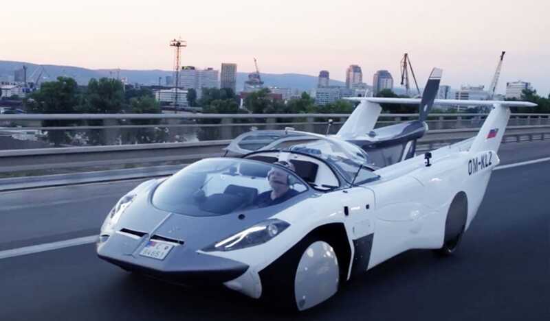 Компания Klein Vision представила летающий автомобиль AirCar 2