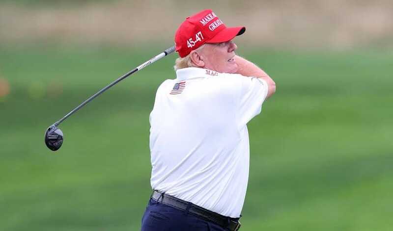 Трамп принял решение нанести удар по Ирану прямо на гольф-поле