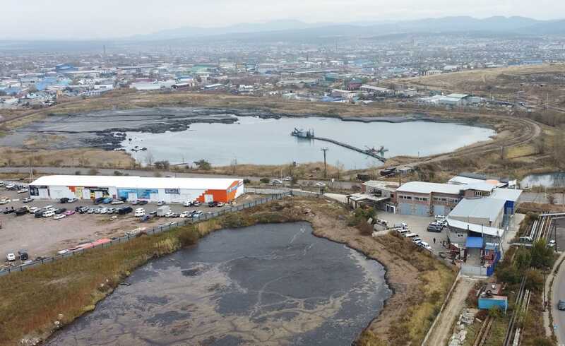 «Росатом» намеревается убрать фенольное озеро из центра Улан-Удэ без надзора экологов