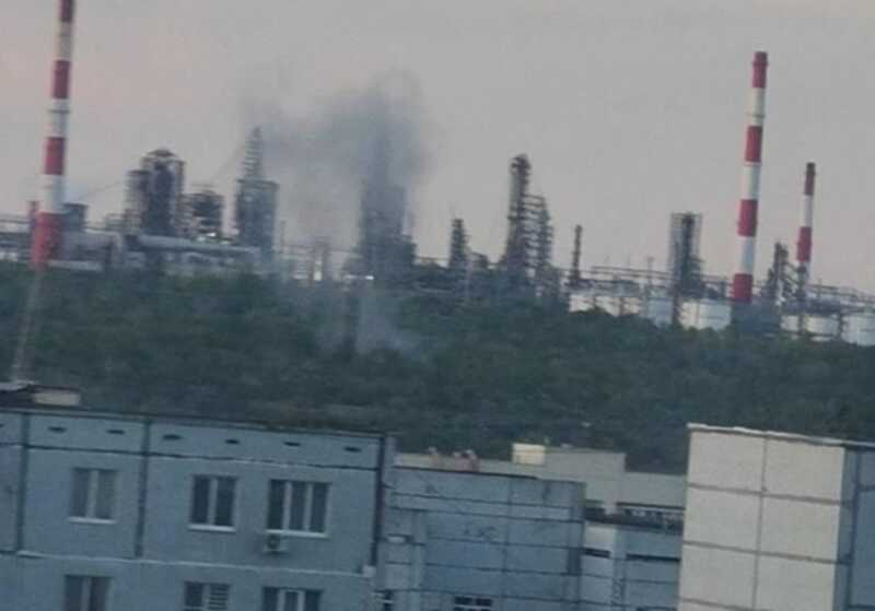 Промышленное предприятие в Сызрани подверглось нападению беспилотного летательного аппарата
